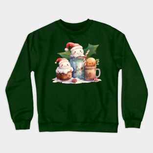 Christmas Gingerbread Coffee Crewneck Sweatshirt